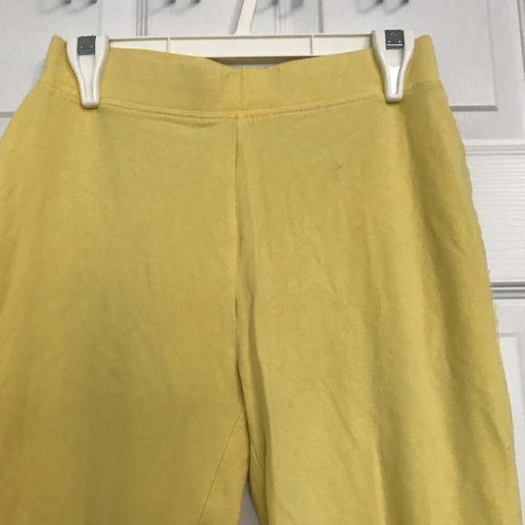 Y2K SIMPLY BASIC Girls L or Women's XXS/XS Cotton Bow Leg Pants Leggings FLAWS - Picture 3 of 12